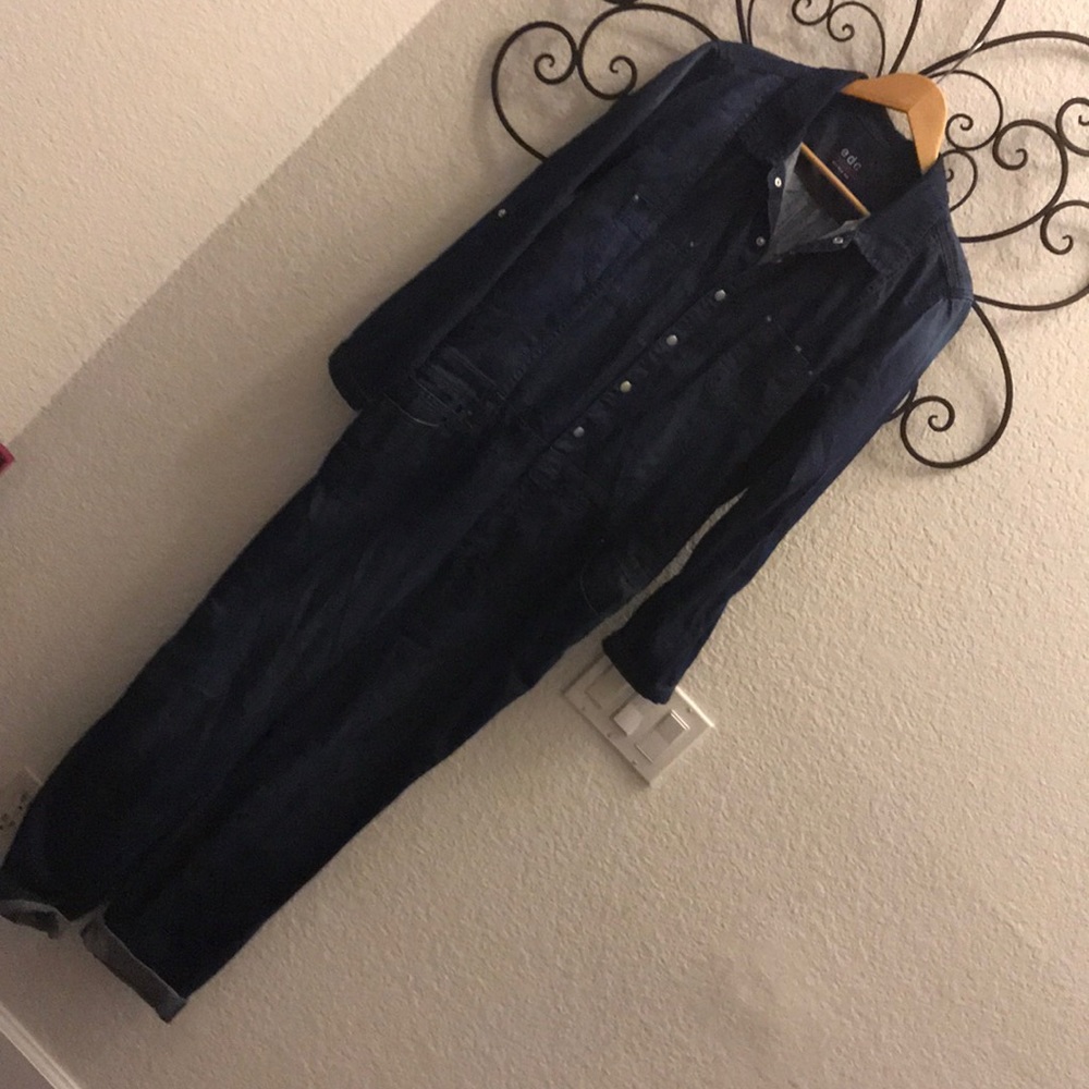 Denim women’s jumpsuit